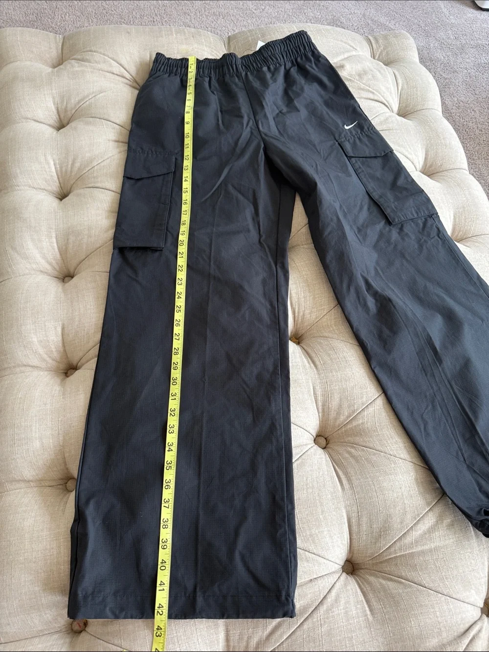 Nike Black Cargo Windbreaker Trousers